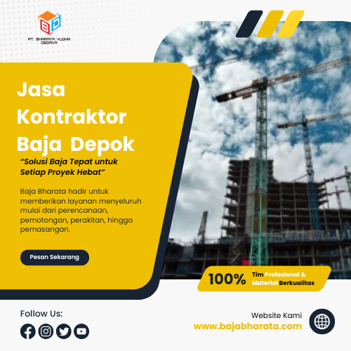 Jasa Kontraktor Baja Depok