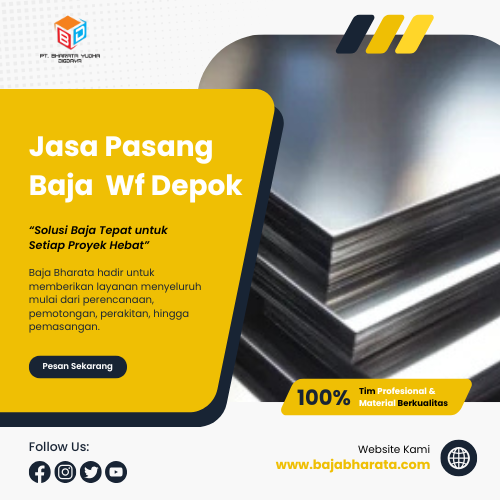 Jasa Pasang Baja Wf Depok