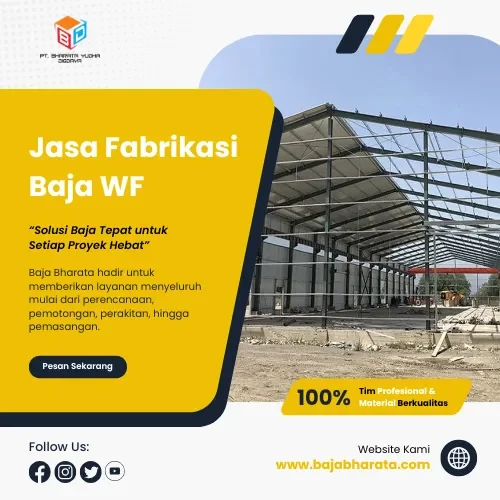 Jasa Fabrikasi Baja WF