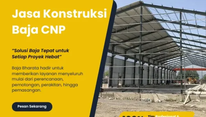 Jasa Konstruksi Baja CNP
